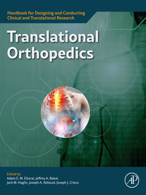 cover image of Translational Orthopedics